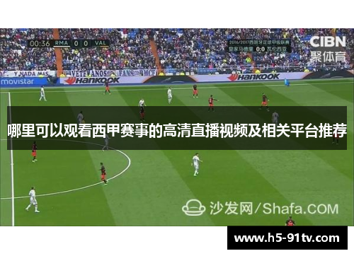 哪里可以观看西甲赛事的高清直播视频及相关平台推荐